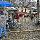 Place du Tertre , place des peintres .