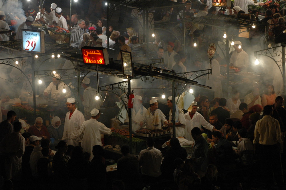 place Jemaa El Fna .Marrakech