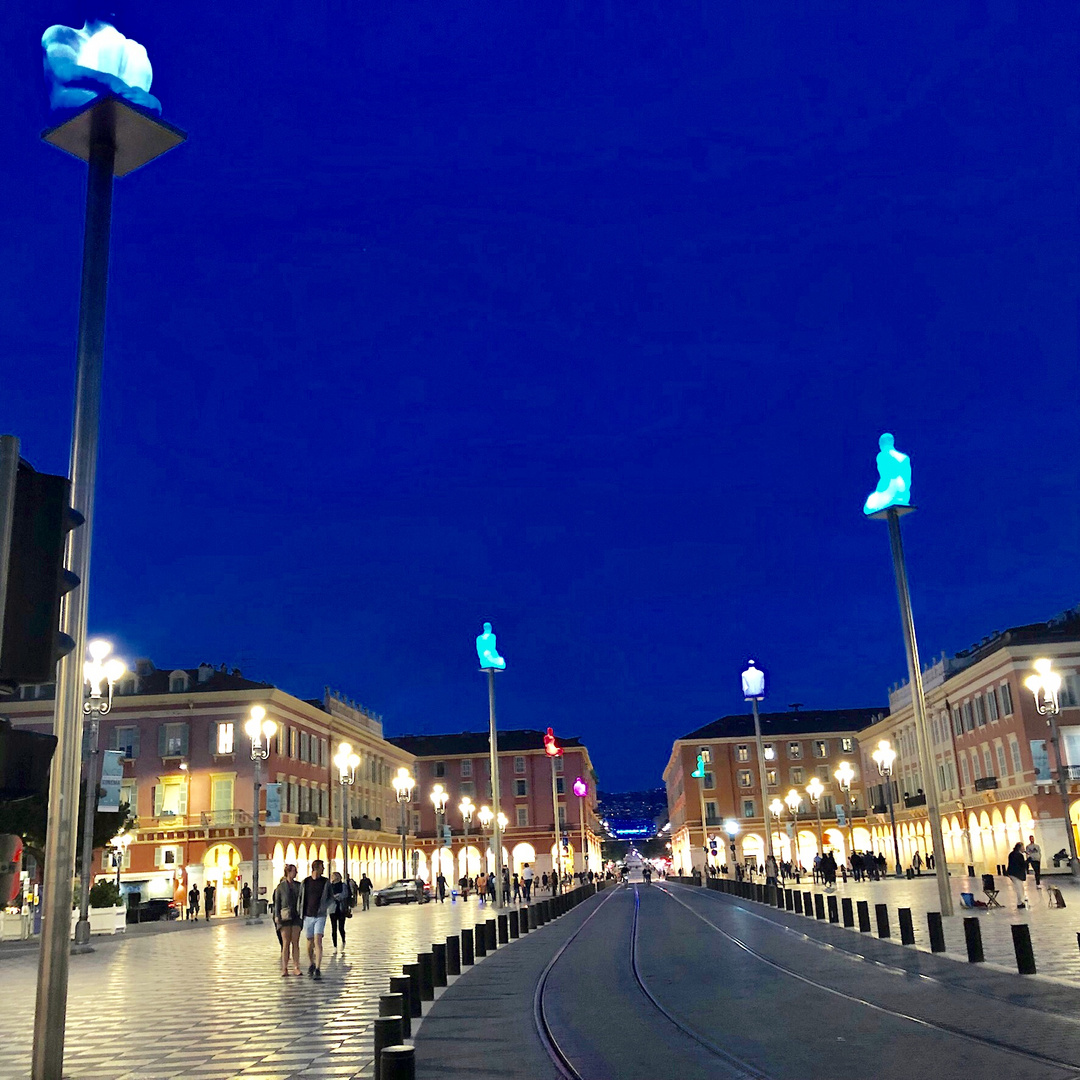 Place Massena, Verbindung zwischen Alt- und Neustadt Nizzas