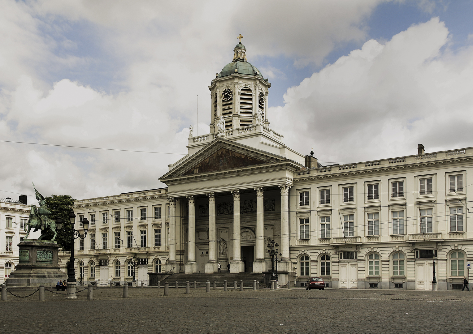 Place Royal (Königsplatz) in Brüssel