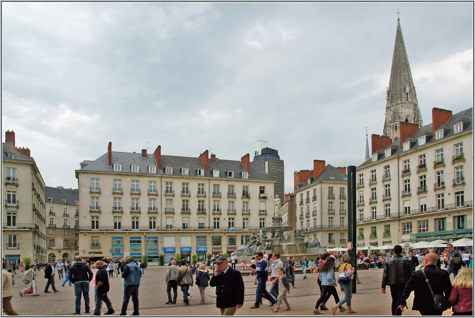 Place Royale in Nantes