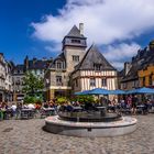 Place Terre au Duc, Quimper, Bretagne, France