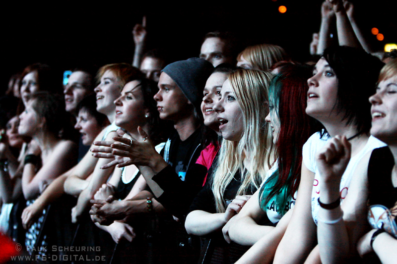 PLACEBO-Fans Leipzig 2009