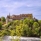 PLACES OF INTEREST : SWITZERLAND - CASTLE LAUFEN - RHINE FALLS - SCHAFFHAUSEN