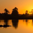 Plácido atardecer