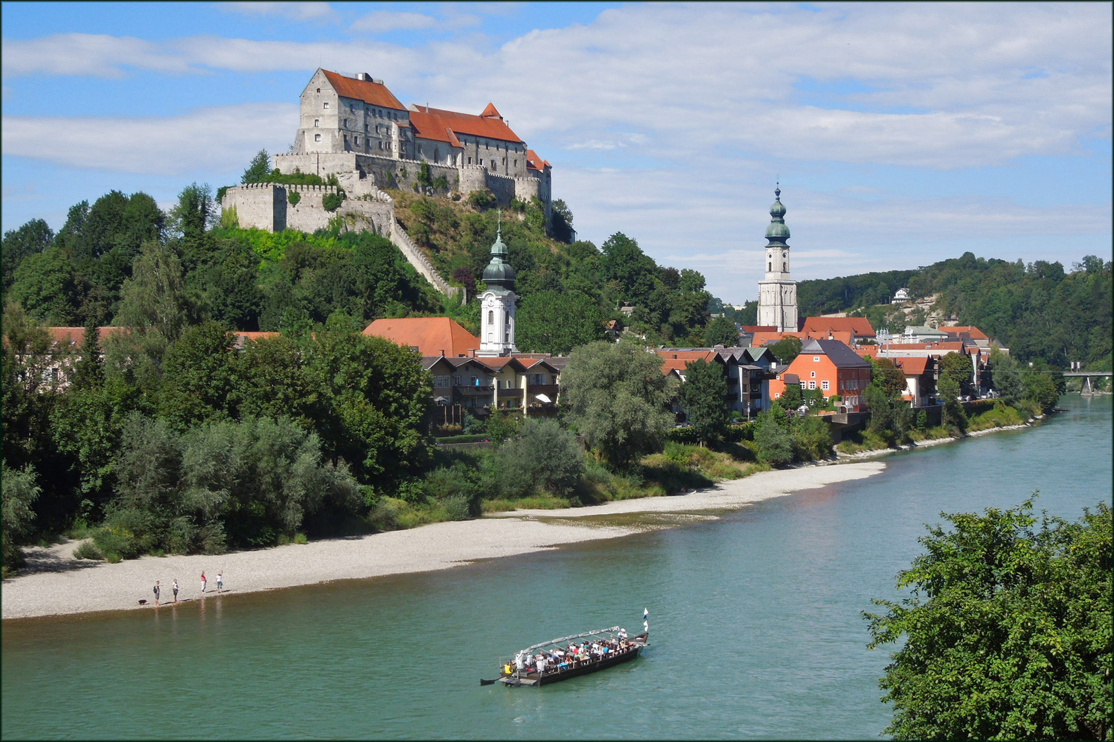 Plättenfahrten auf der Salzach