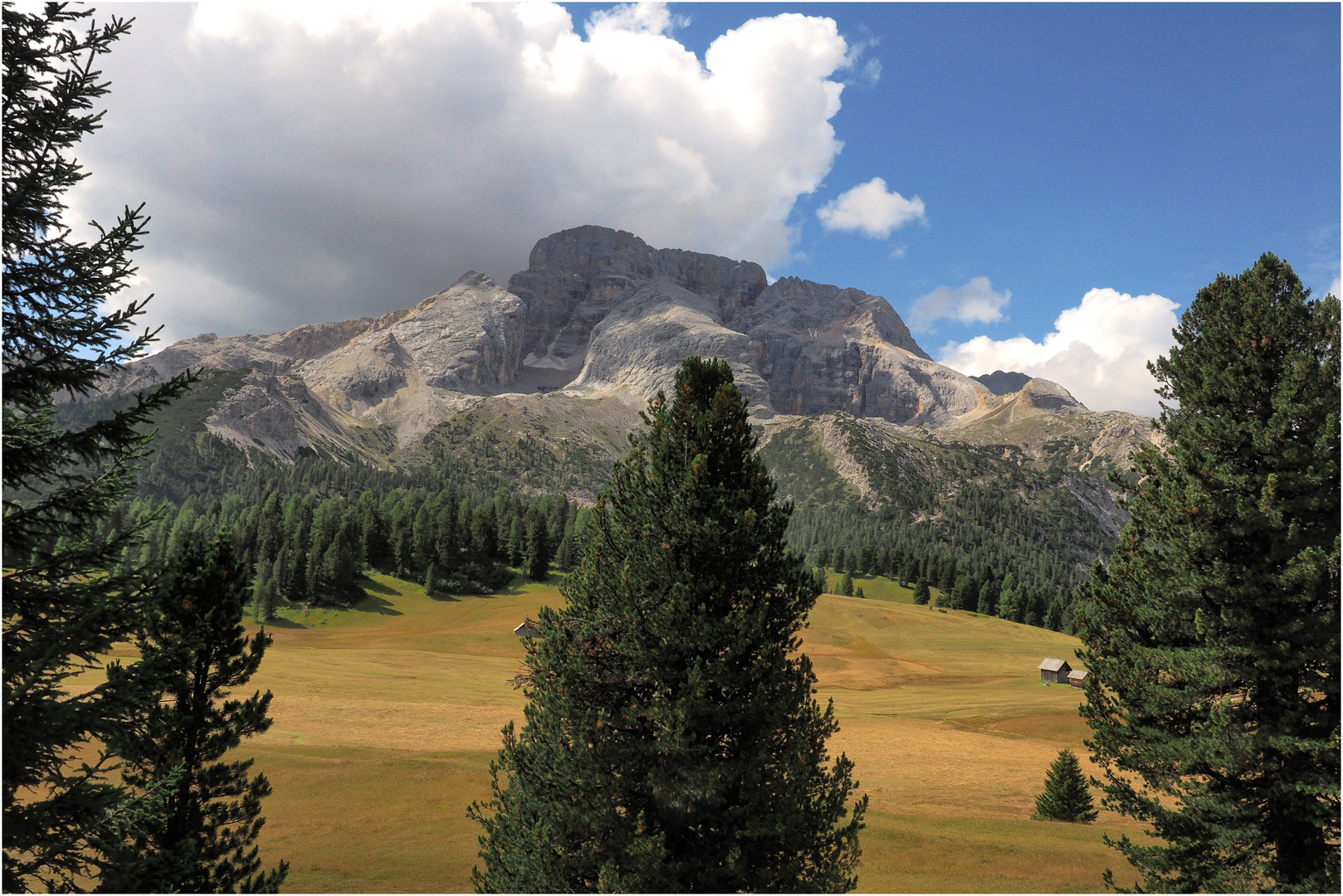 Plätzwiese mit Hoher Gaisl