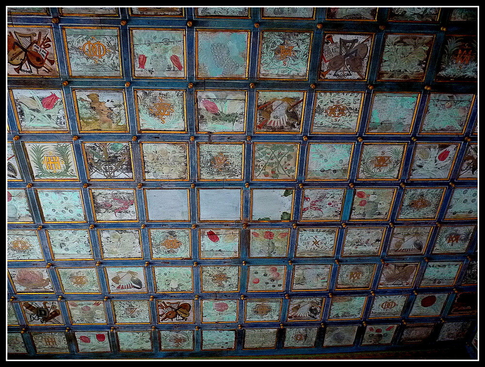 PLAFOND A CAISSONS photo et image visions artistiques PLAFOND A CAISSONS photo et image visions artistiques