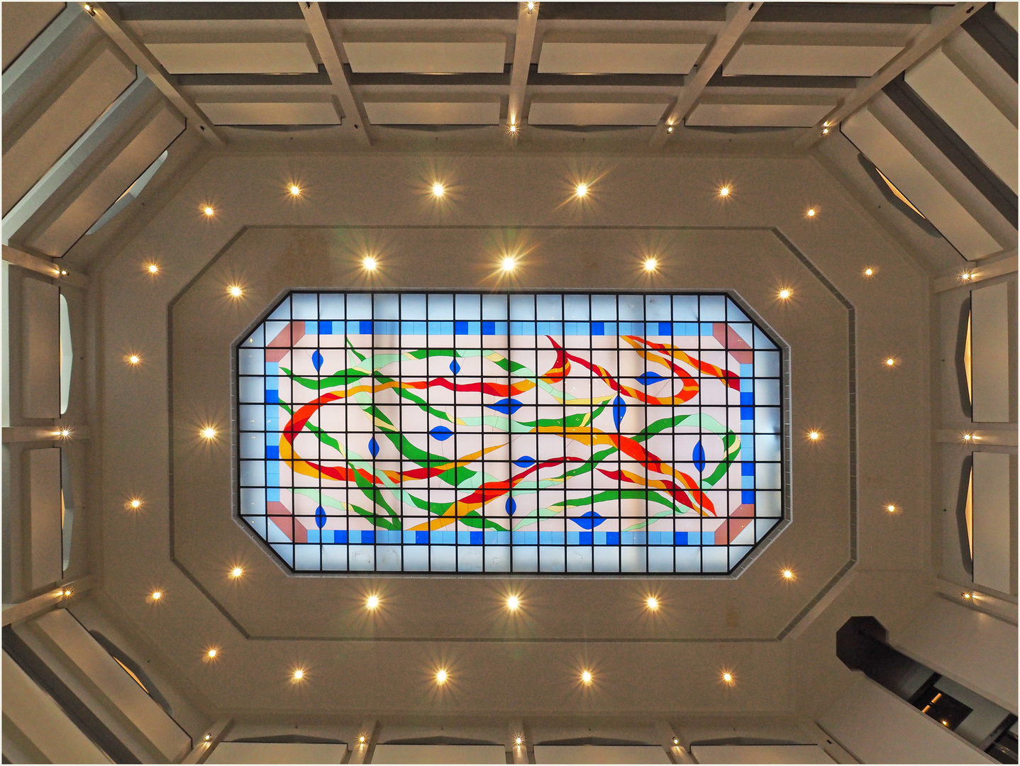 Plafond de l'atrium