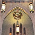 Plafond et Lumières de la cathédrale basilique Sainte- Cécile ( 1 ).