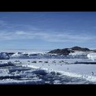 Plage adélienne typique du début de l'été