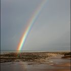 Plage après la pluie