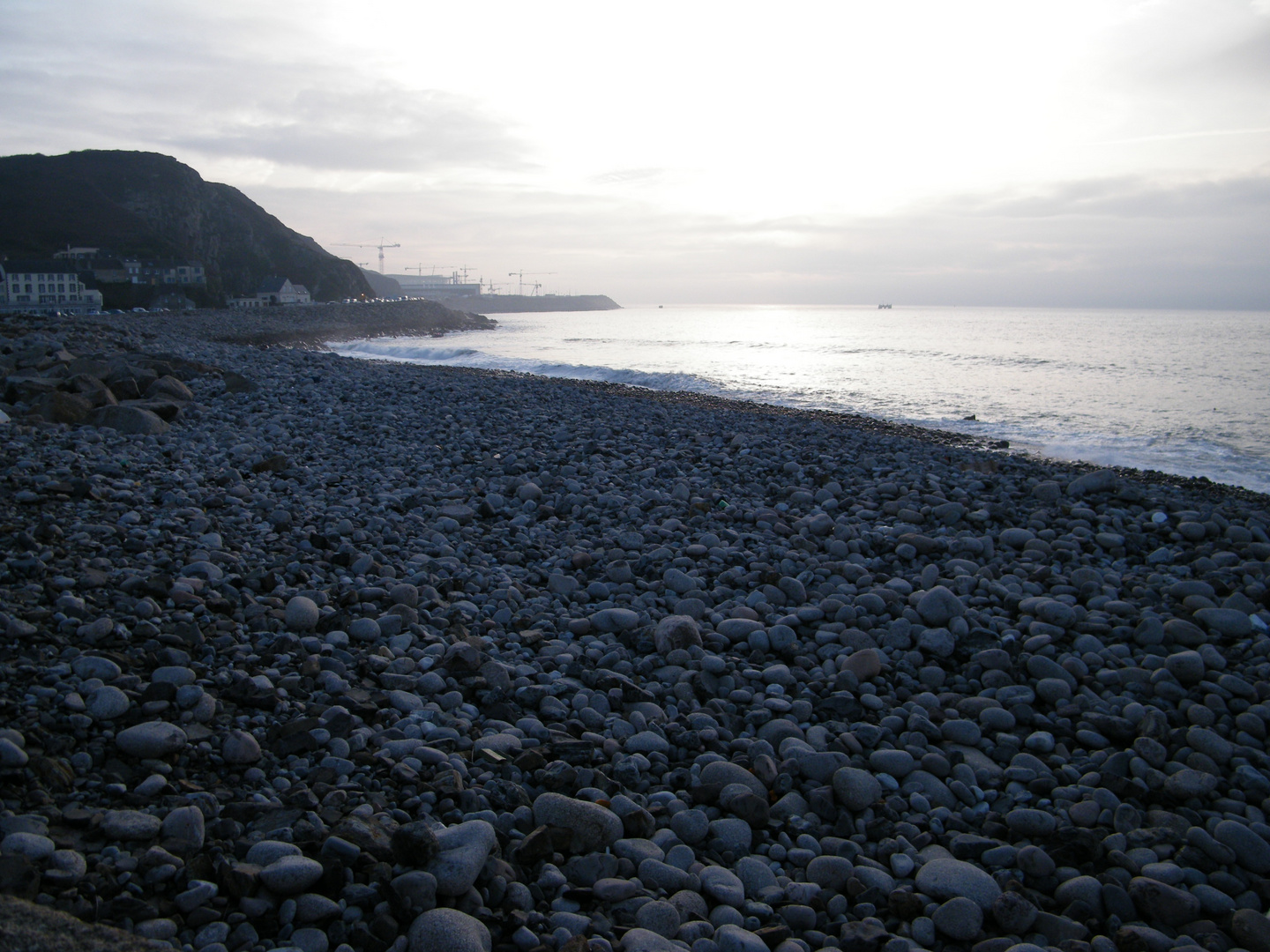 Plage; Crépuscule.