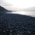 Plage; Crépuscule.