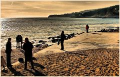 Plage d'automne