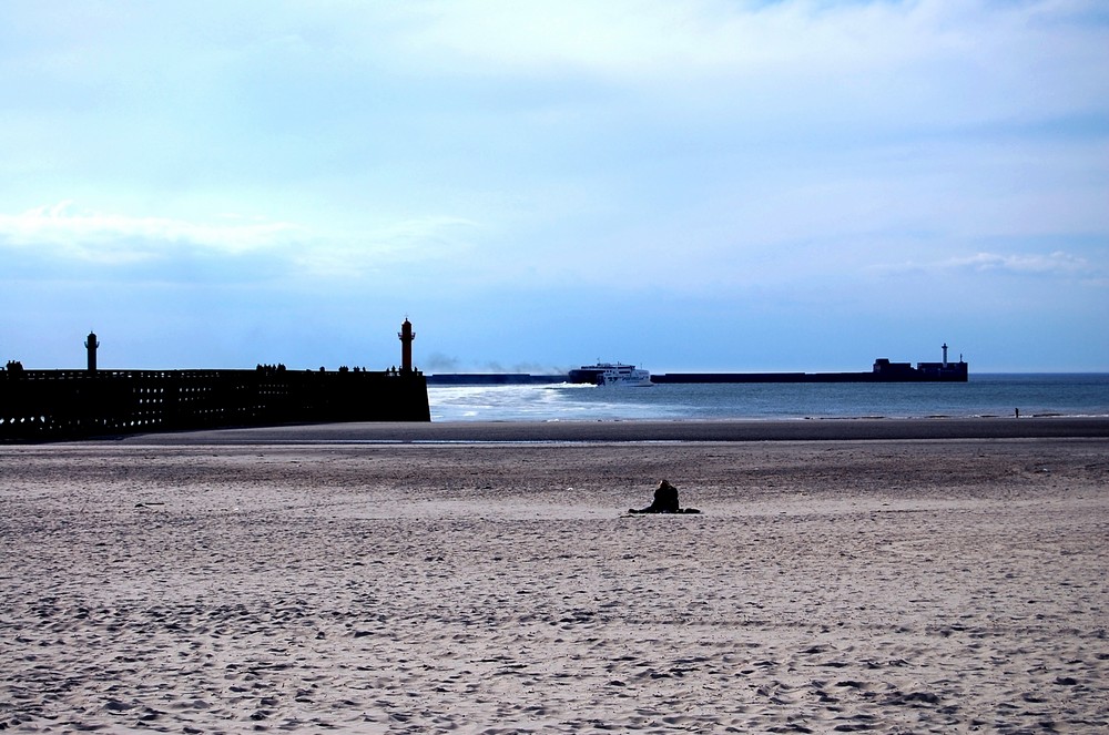 Plage de Boulogne Sur Mer photo et image paysages, mers et océans