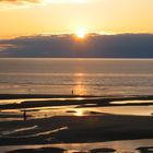 Plage de Cayeux sur mer, marée basse