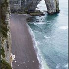 Plage de galets d'Etretat