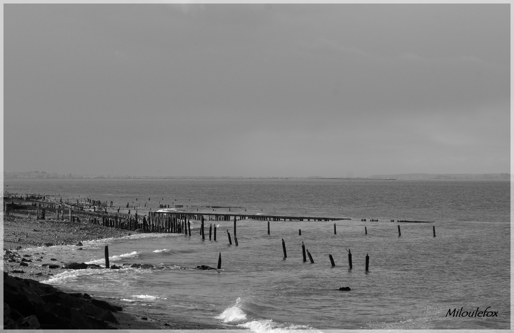 Plage de janvier