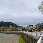 Plage de la Concha à marée haute - San Sebastian - Strand der « Concha » bei Flut