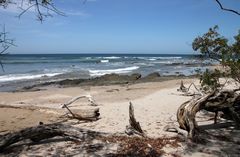 plage de LANGOSTA sur le Pacifique (redressé)