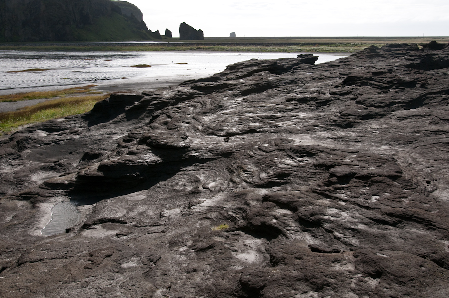 Plage de lave