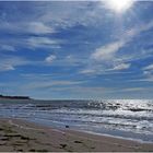 Plage de l’Embellie à marée haute