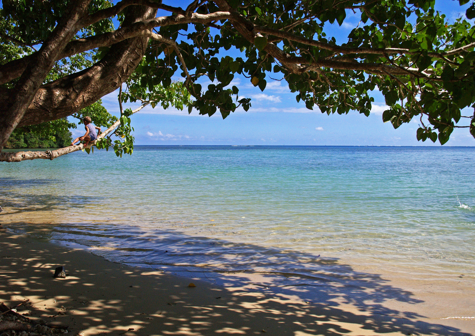 Plage de l’Hôtel Kanua Tera Ecolodge, Port Boisé: un terrain de jeu grandeur nature