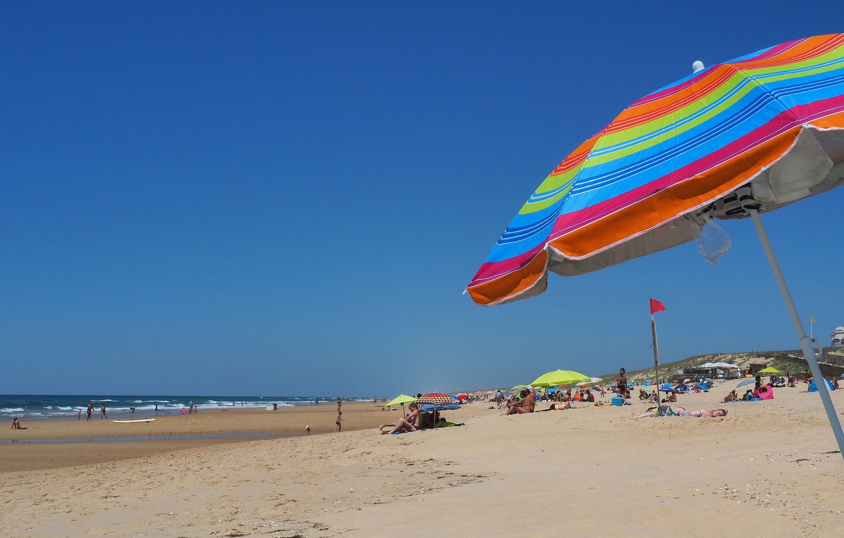 Plage de Mimizan-Lespecier