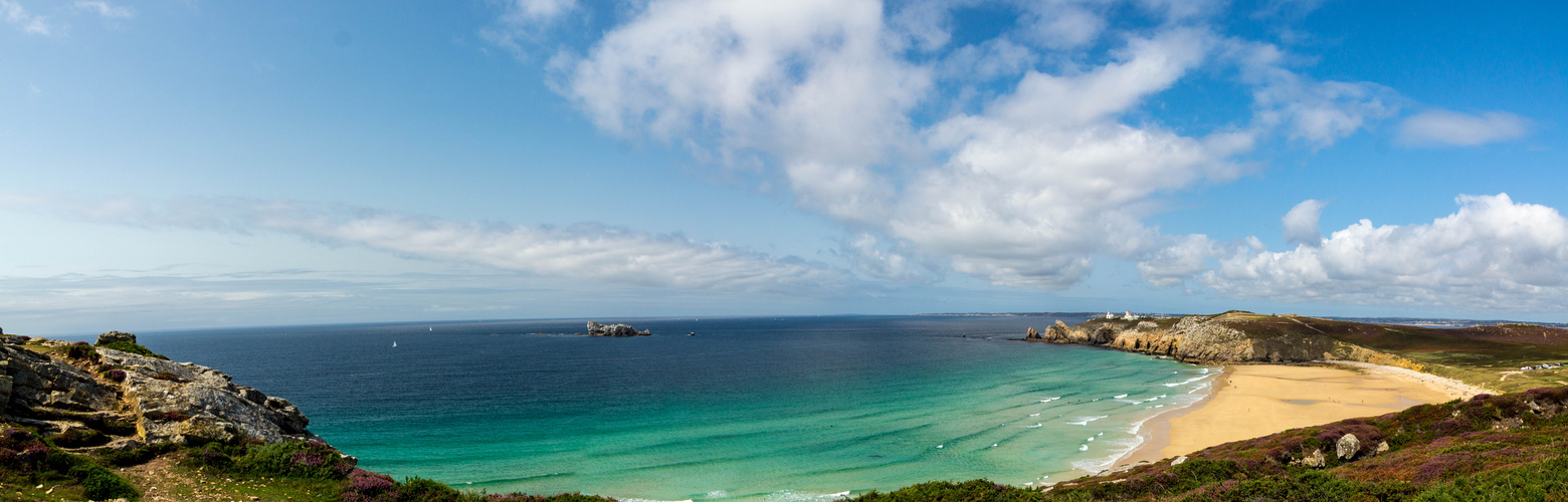 Plage de Pen Hat, Presqu'île de Crozon, Bretagne