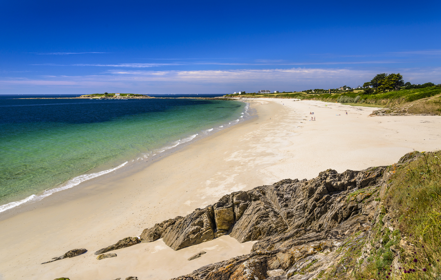 Plage de Raguénez 2, Névez, Bretagne, France