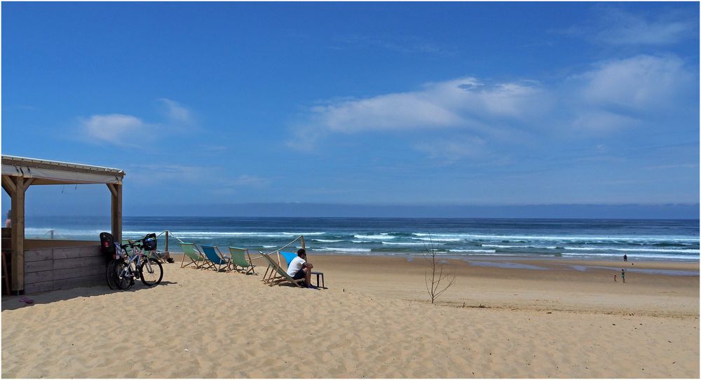 Plage de Seignosse-le-Penon photo et image | strand