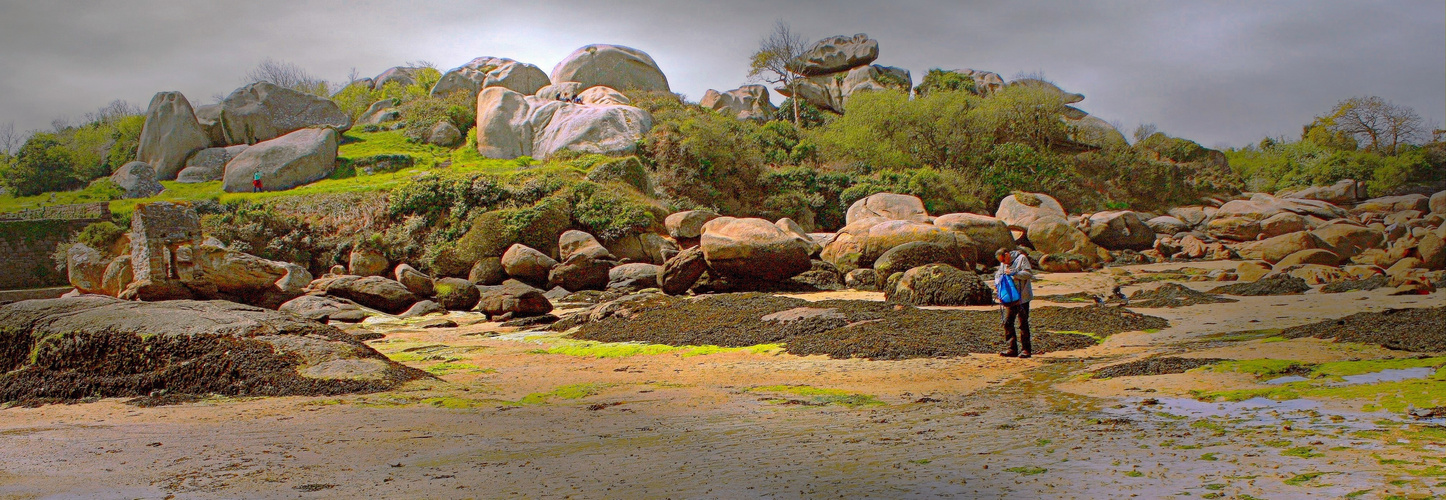 Plage de St-Guirec / Ploumanach (22)