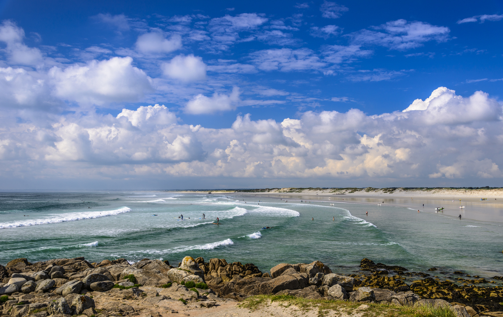 Plage de Tronoen 2, Bretagne, France