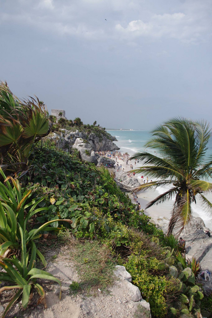 Plage de Tulum, Mexique