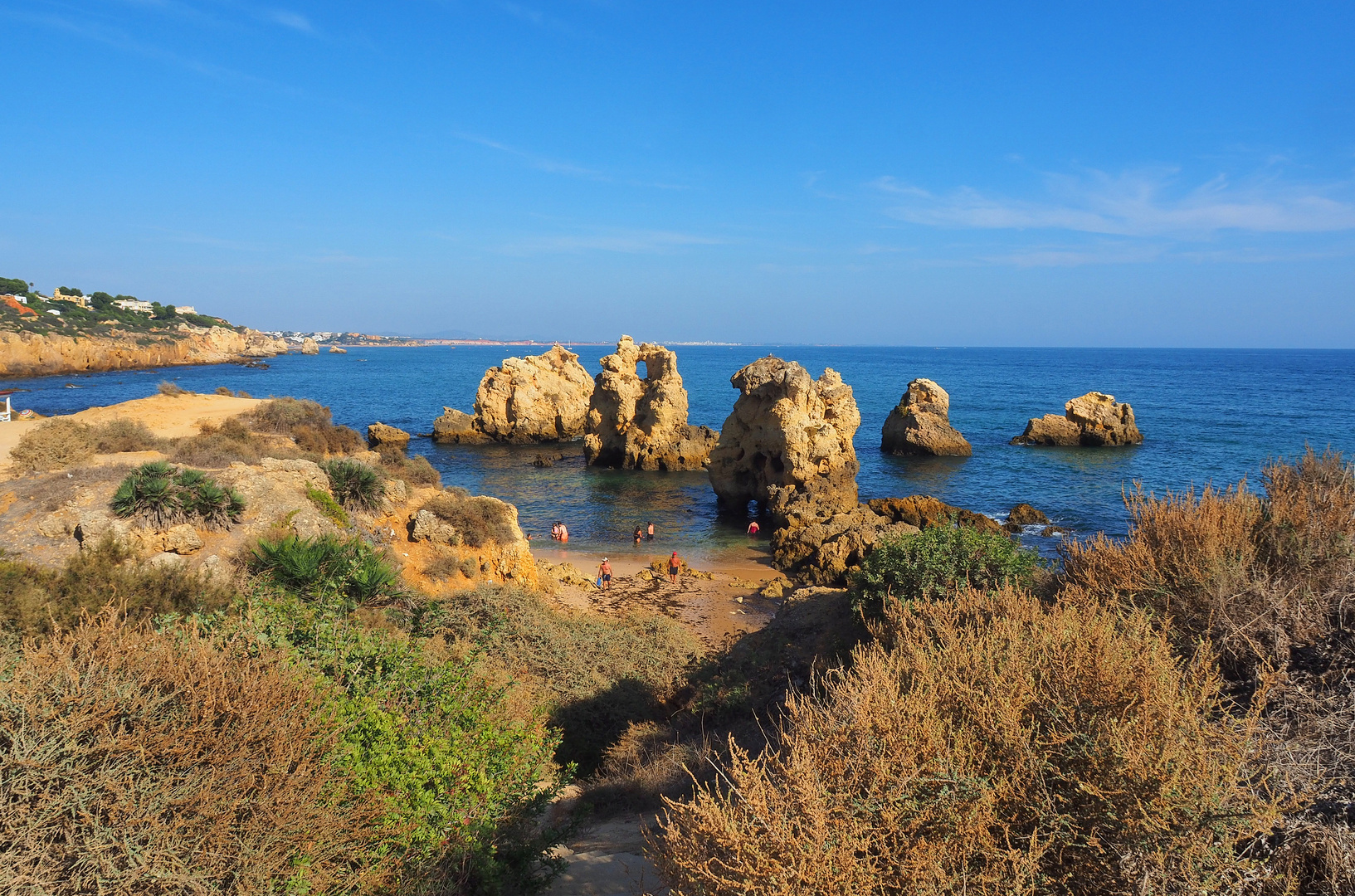 Plage des Arrifes ou  des trois rochers