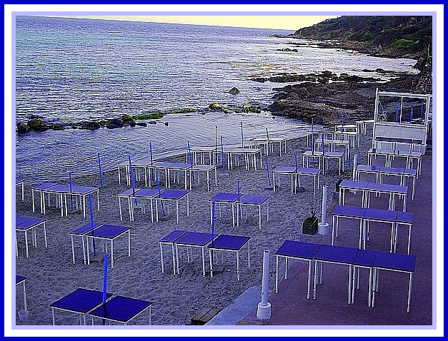 Plage des Salines im Winter