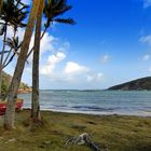 plage déserte à Bequia