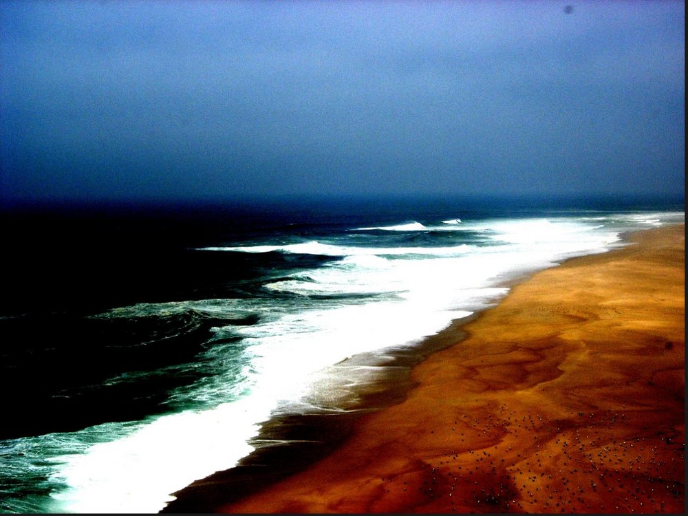 Plage déserte au Portugal