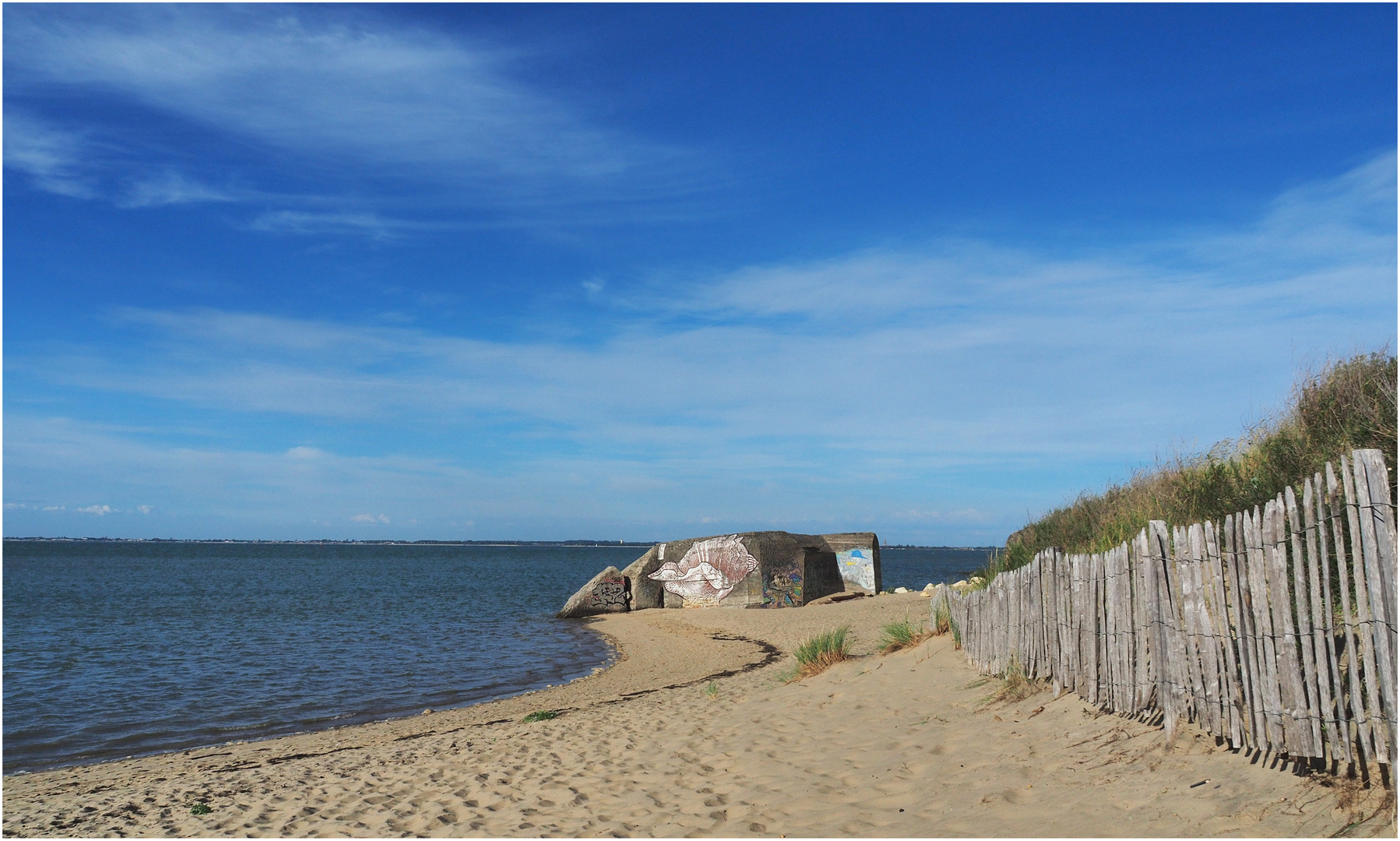 Plage du Galon d’Or et ses Ganivelles