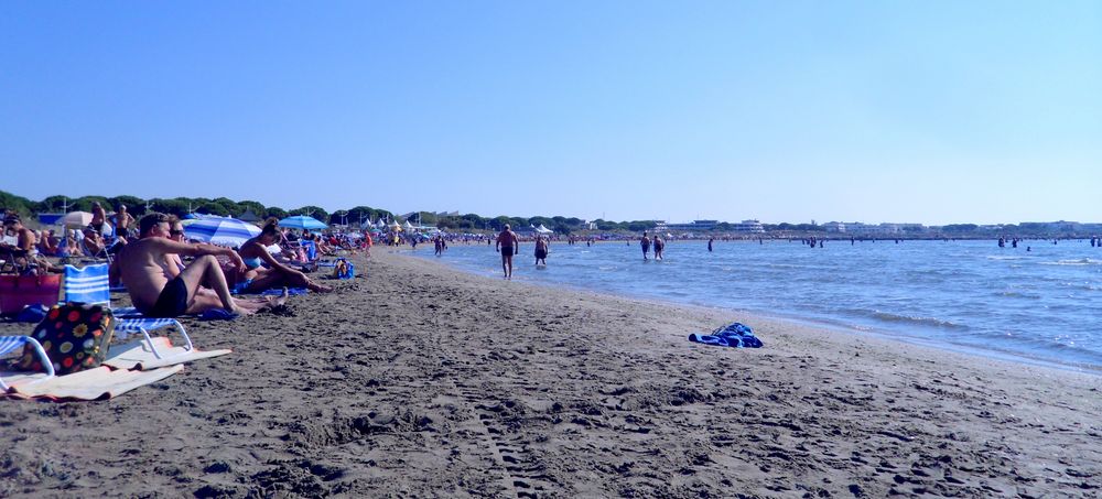 Plage du Grau du Roi, ce 11 septembre 2014