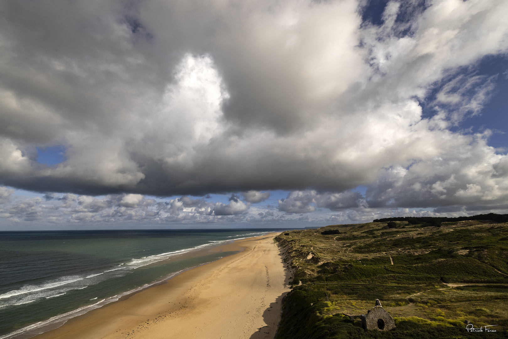 Plage du phare de Carteret