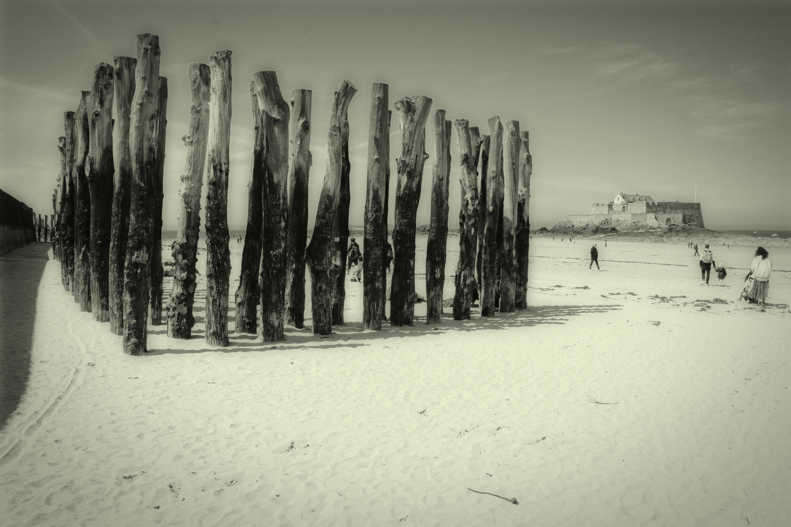 Plage du Sillon à Saint-Malo