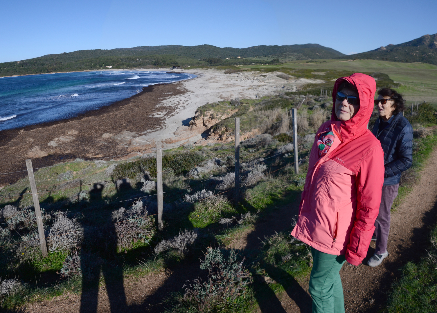 plage en hiver