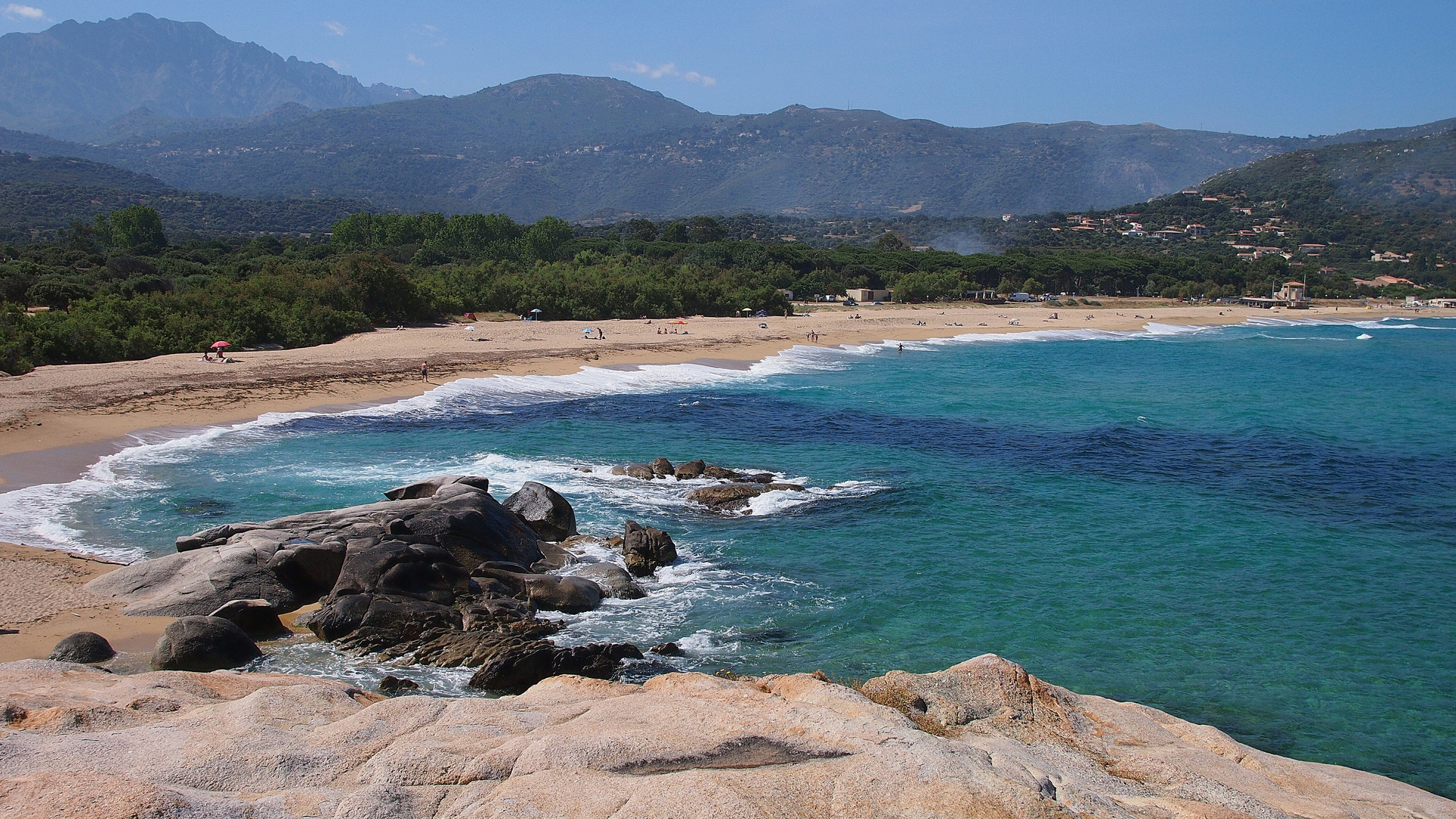 "Plage" in Algajola