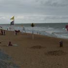 Plage Ostende 30.07.2011, wetter wie september !