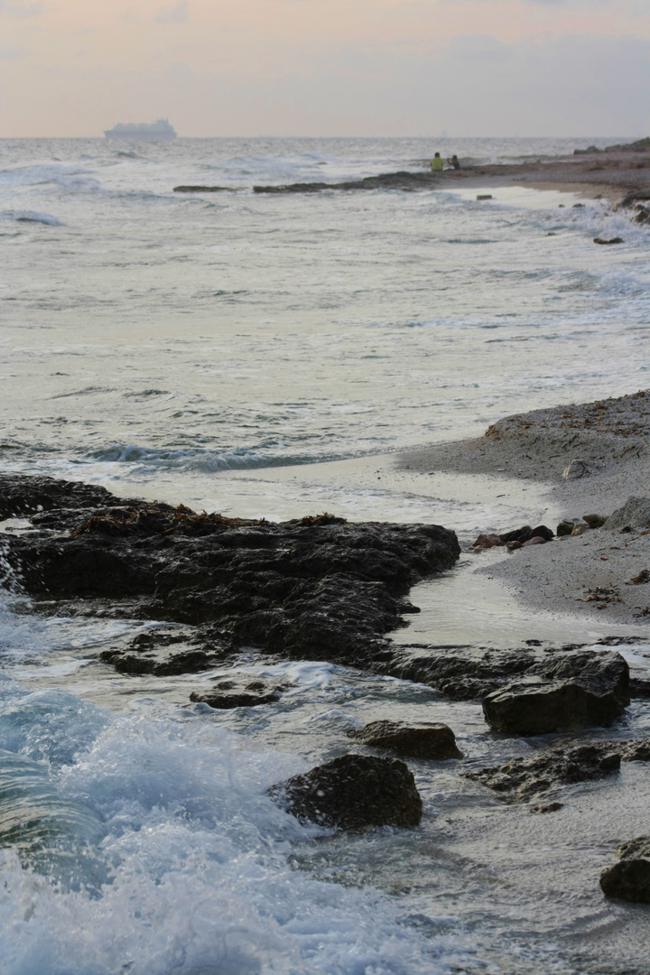 Plage sauvage de Carro.