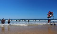 Plage surveillée