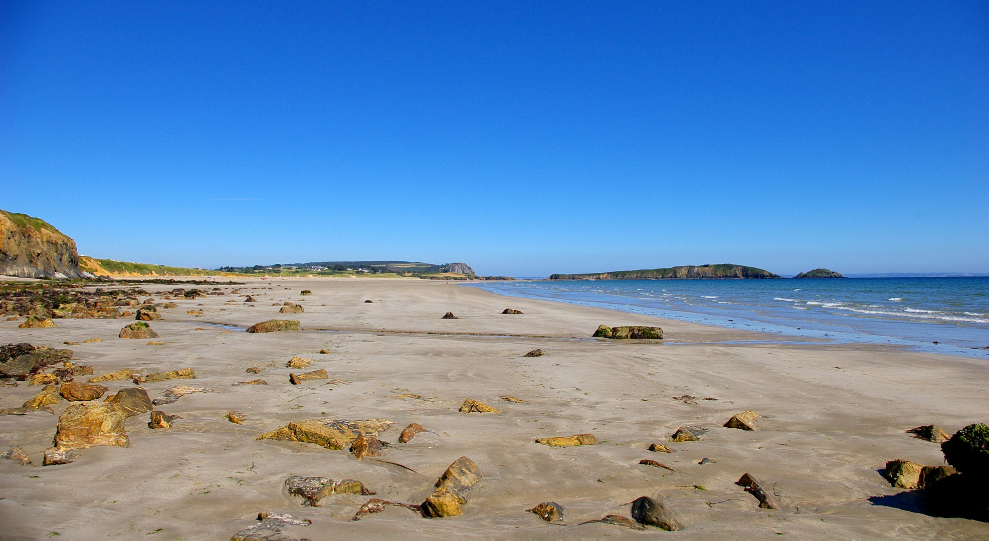 Plages de la Presqu'Île de Crozon en Bretagne en 2008