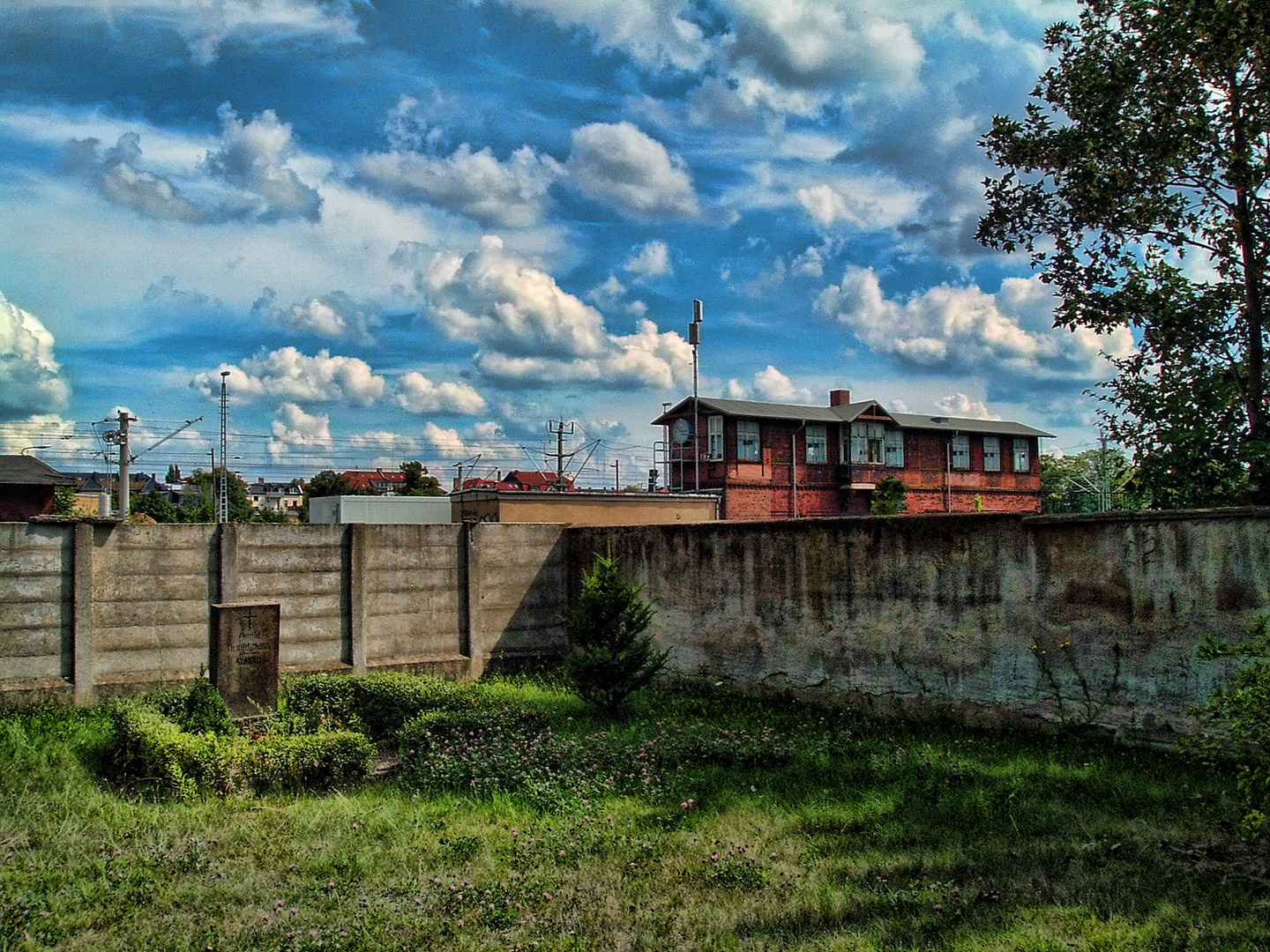 Plagwitz Friedhof / Bahnhof